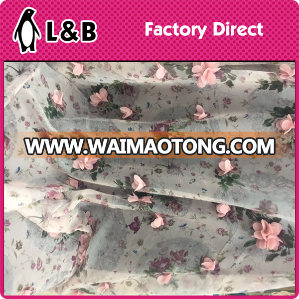 Wholesale fashion new design digital print polyester fabric